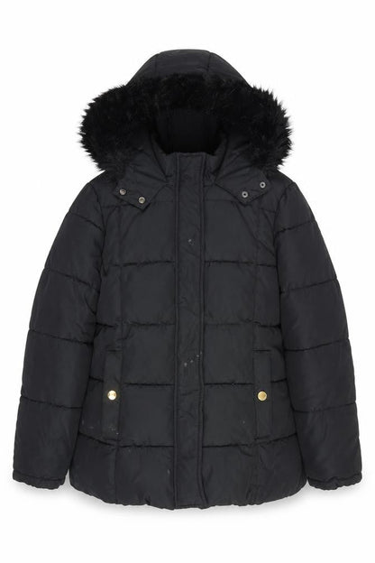Very Women's Black Puffer Jacket Size 14