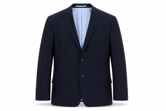 Daniel Hechter Men's Blue Wool Blazer, 40S Business Formal