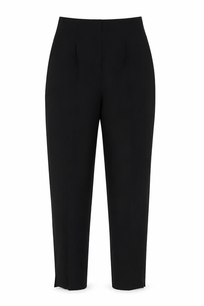 ASOS Women's Black Trousers Size 10 - Workwear Style