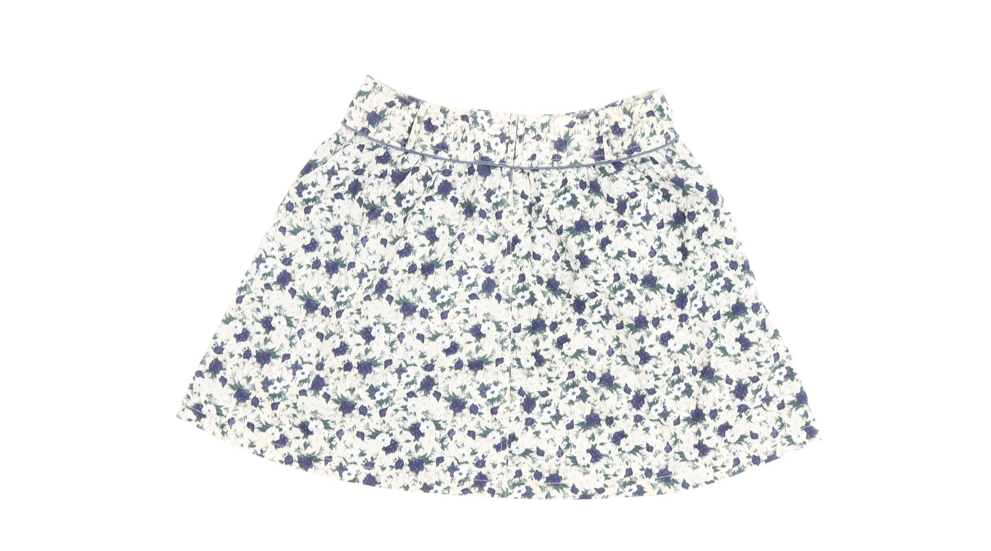 Pepe Jeans Women's Floral A-Line Skirt, M, Multicoloured