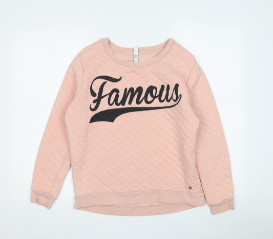 Neo Label Women's XS Pink Quilted Sweatshirt