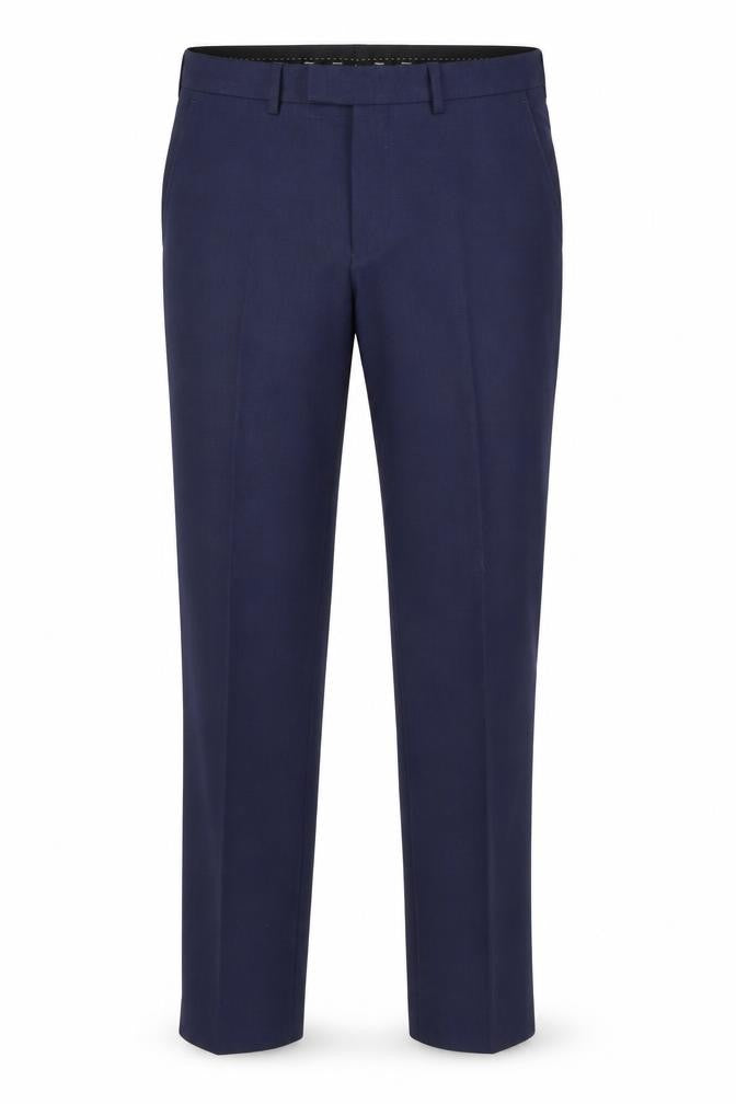 DKNY Slim Fit Blue Dress Pants for Men, Size 32