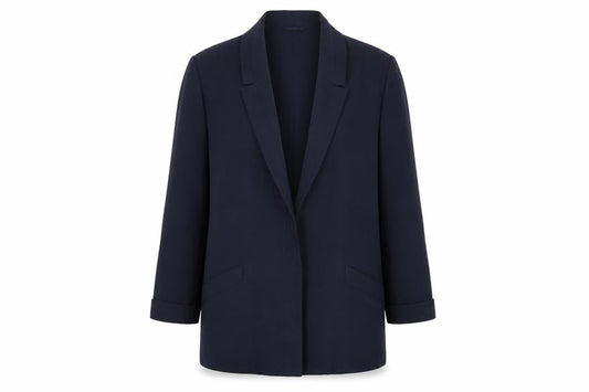 Jacques Vert Women's Navy Blazer - Size 12, Classic Workwear