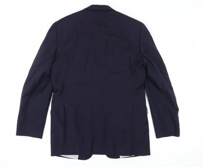 Austin Reed Men's Blue 40R Wool Blazer