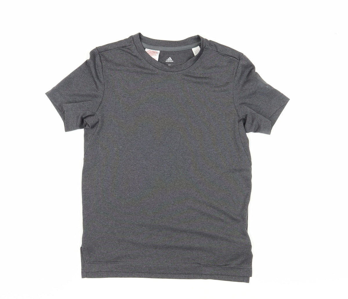 Adidas Teens Grey T-Shirt, S, Regular Fit, Activewear