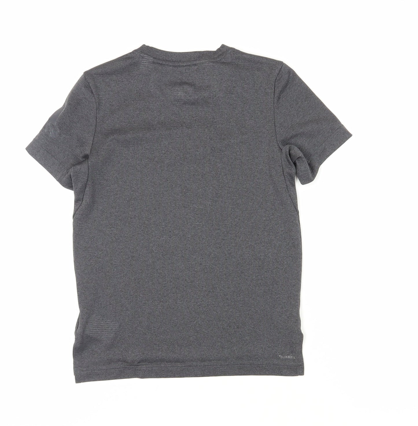 Adidas Teens Grey T-Shirt, S, Regular Fit, Activewear