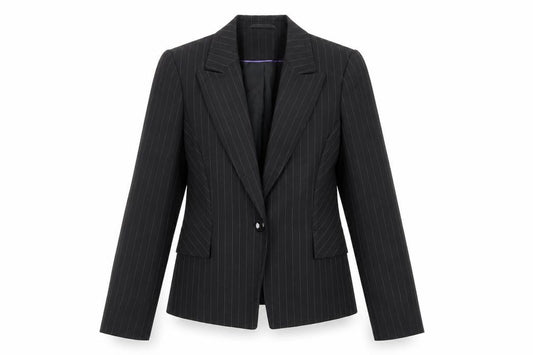 Austin Reed Women's Black Pinstripe Blazer, Size 12