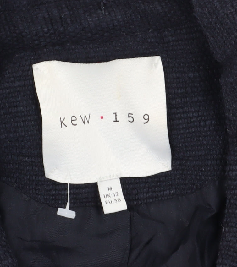 Kew 159 Women's Black Blazer, Size 12, Workwear Jacket