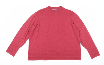 Additional front view of Honor Millburn Women's Red XL jumper