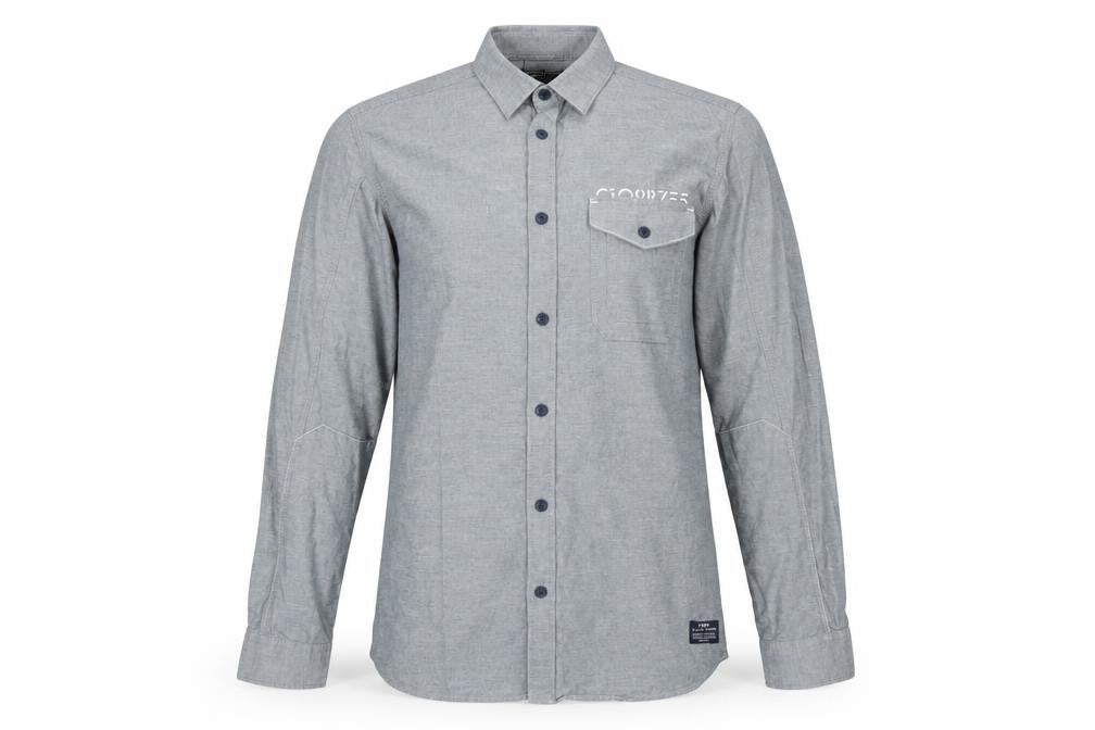 Jack & Jones Men's Grey Cotton Button-Up Shirt M