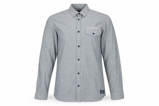 Jack & Jones Men's Grey Cotton Button-Up Shirt M