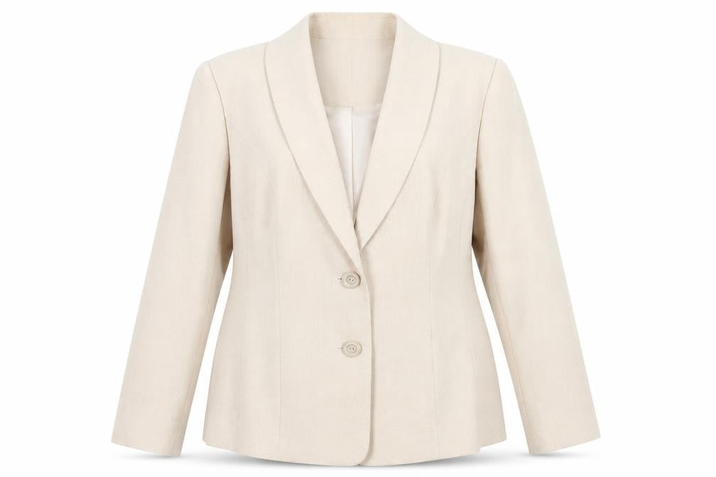 Honor Millburn Women's Beige Jacket Size 16 Classic Style