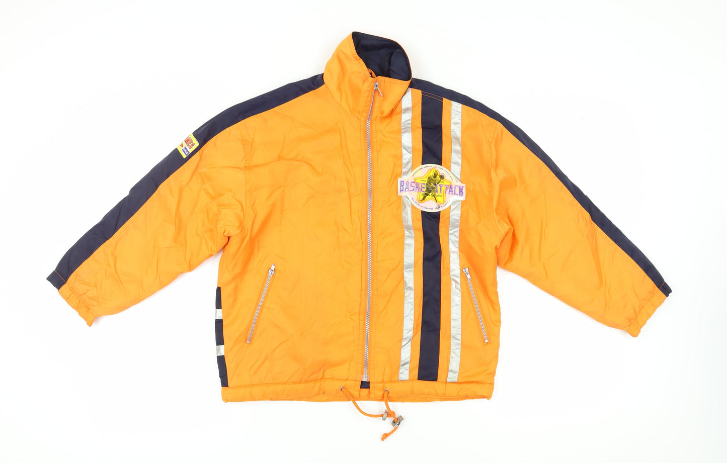 Games By Power Mark Boys Orange Jacket, Size 11 Years, Reflective