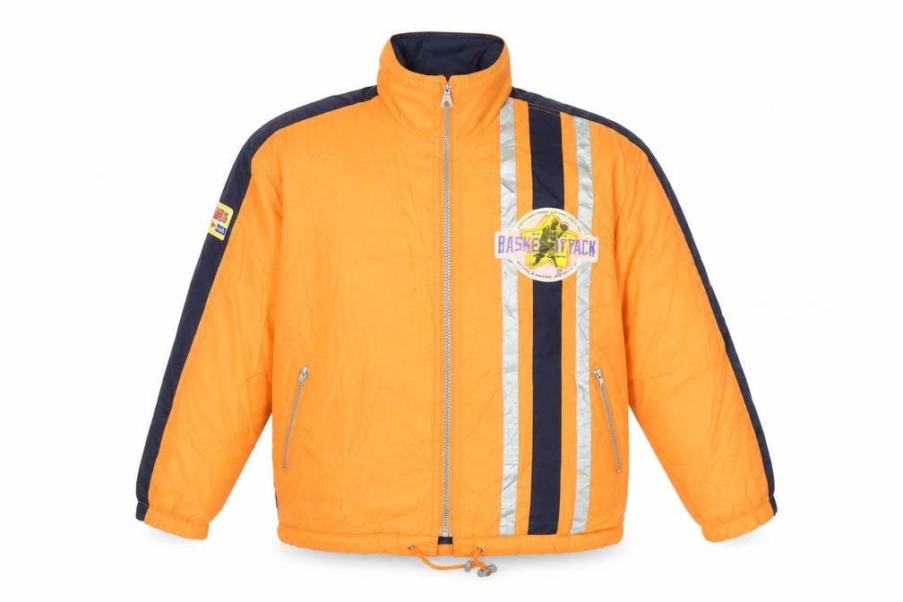 Games By Power Mark Boys Orange Jacket, Size 11 Years, Reflective