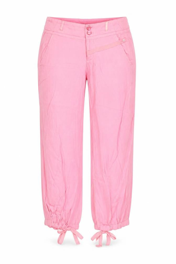 Firetrap Women's Pink Casual Belted Trousers Size 8