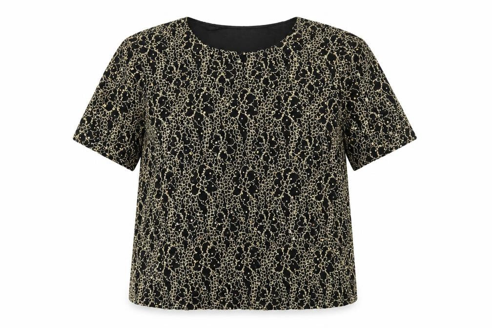 Eastex Women's Black Floral Blouse Size 16