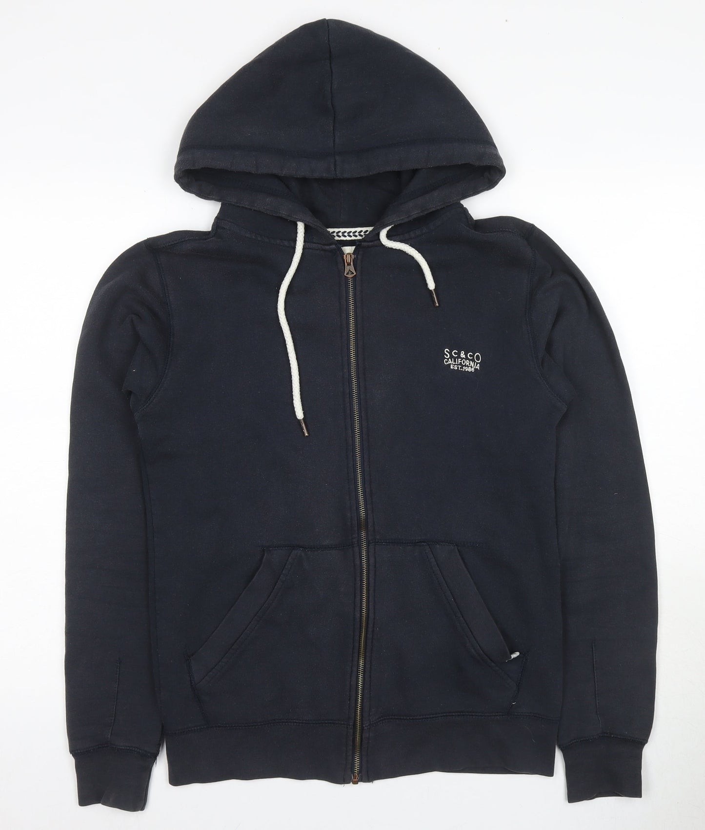 Soulcal & Co Men's Black Full Zip Hoodie S