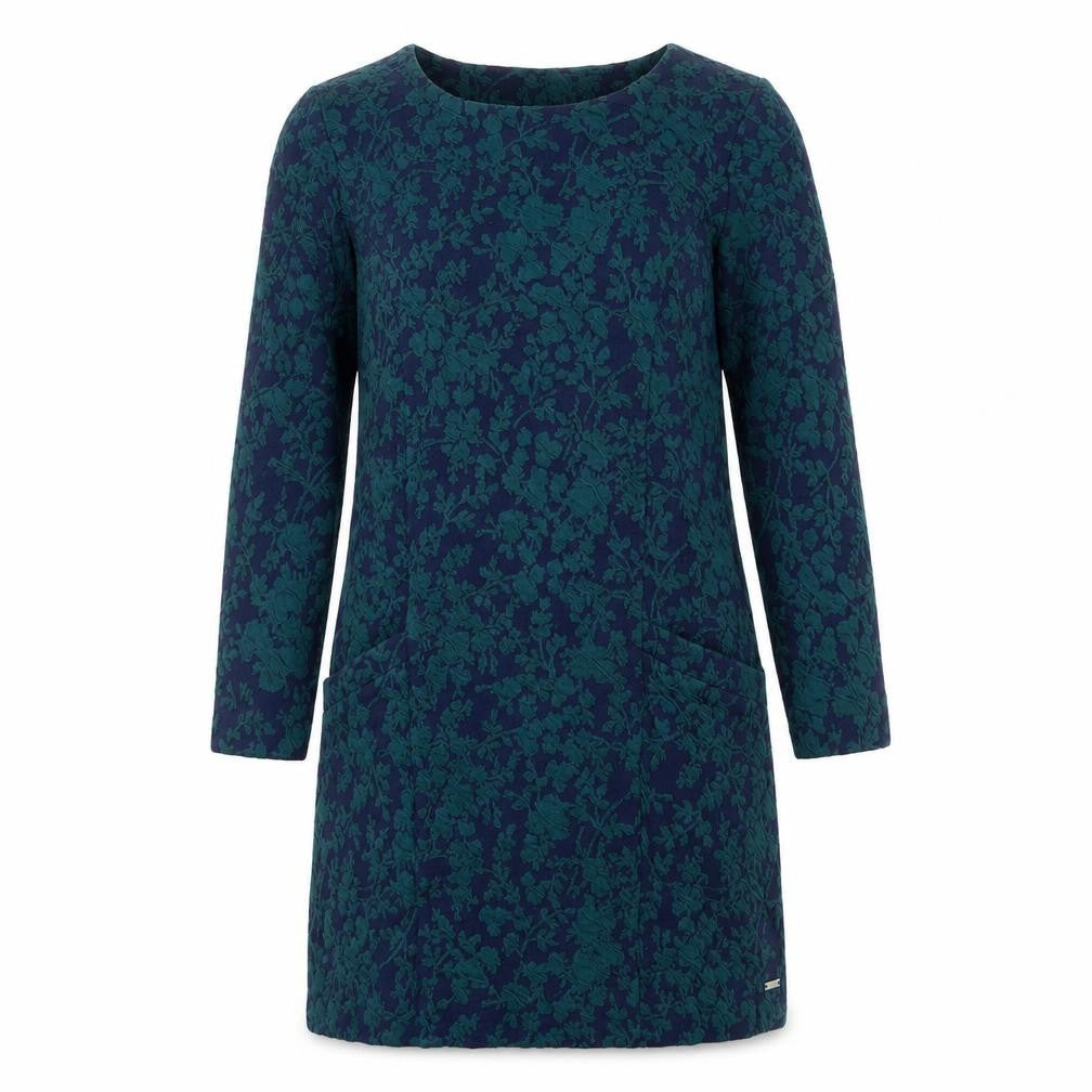 Joules Women's Blue Shift Dress Size 6 with Floral Pattern