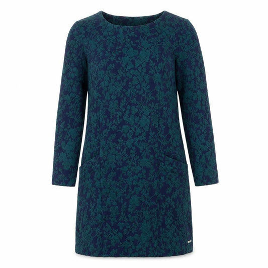 Joules Women's Blue Shift Dress Size 6 with Floral Pattern