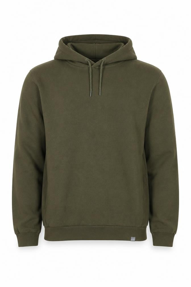Puma Men's Green Pullover Hoodie Medium