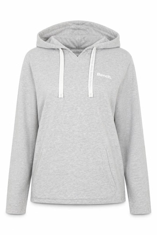 Bench Women's Grey Sweatshirt, S, Full Zip Urban Style