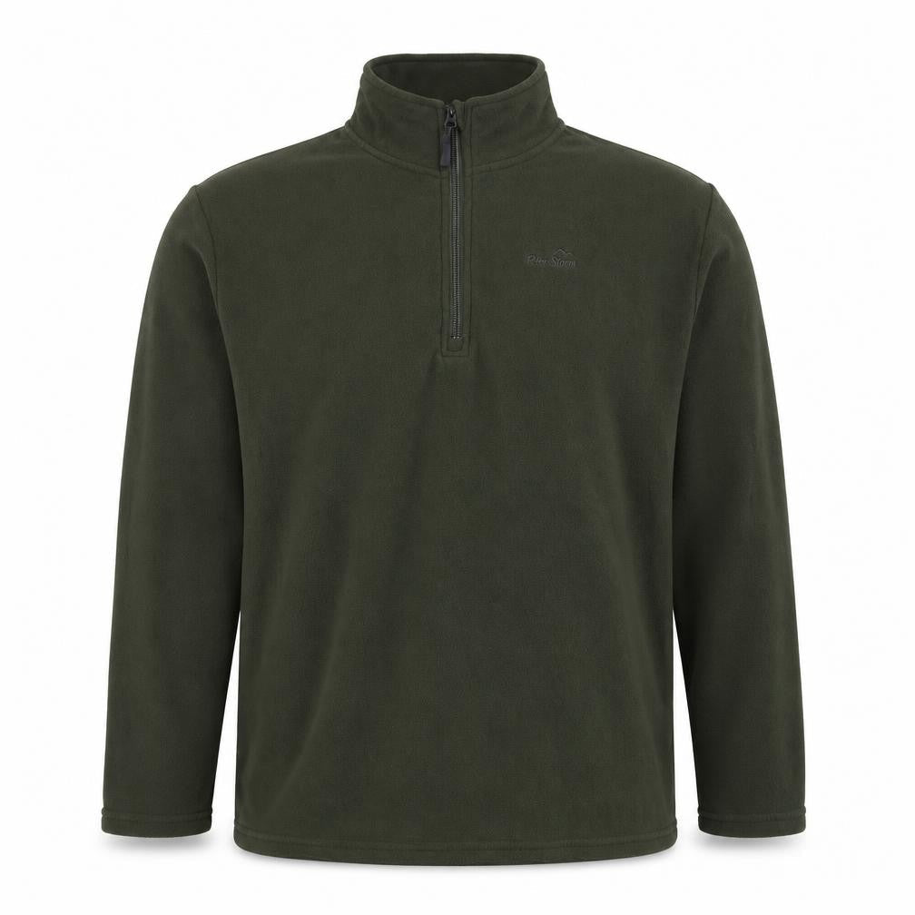 Peter Storm Men's Green XL Pullover Fleece Sweatshirt