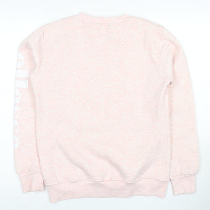 Back view of Ellesse Pink Women's Pullover Sweatshirt, size 7