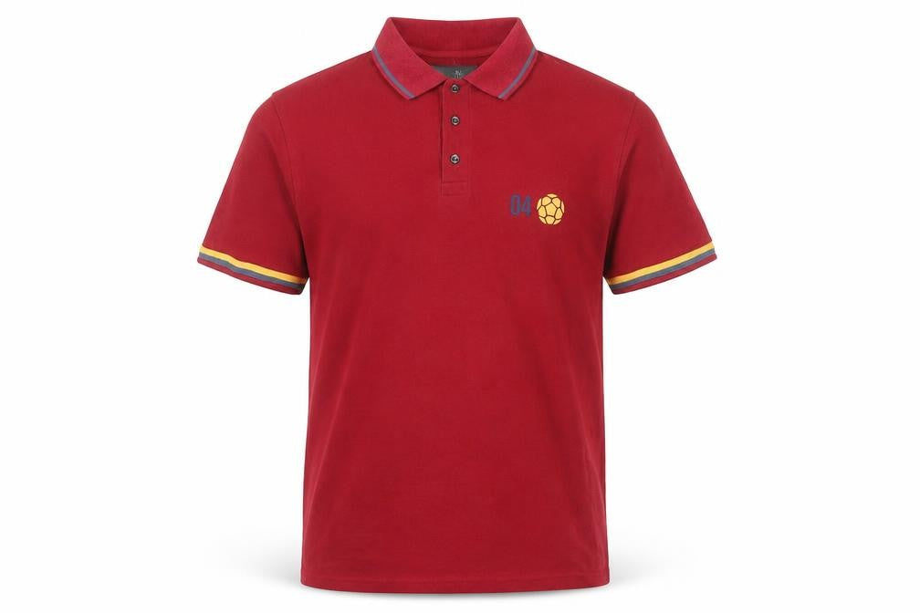 Marks & Spencer Red Men's Medium Polo Shirt