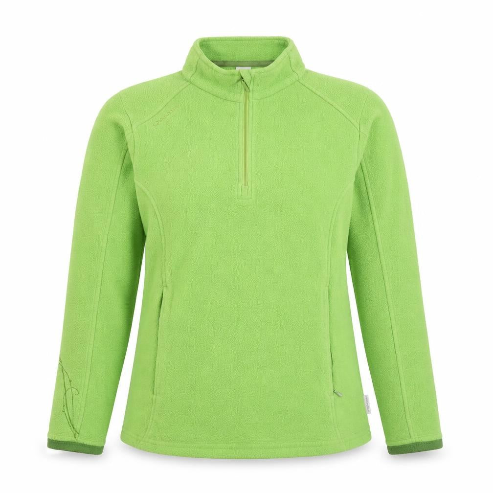 Decathlon Women's Green XS Fleece Pullover Sweatshirt