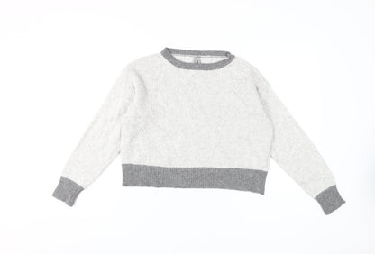 PETRA Women's Grey Pullover Jumper in Size 10