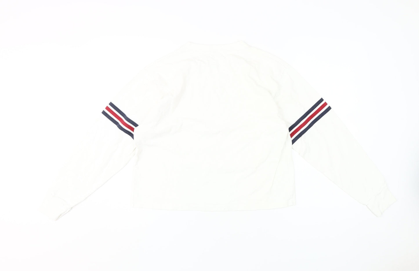 Brandy Melville Women’s White Long Sleeve T-Shirt
