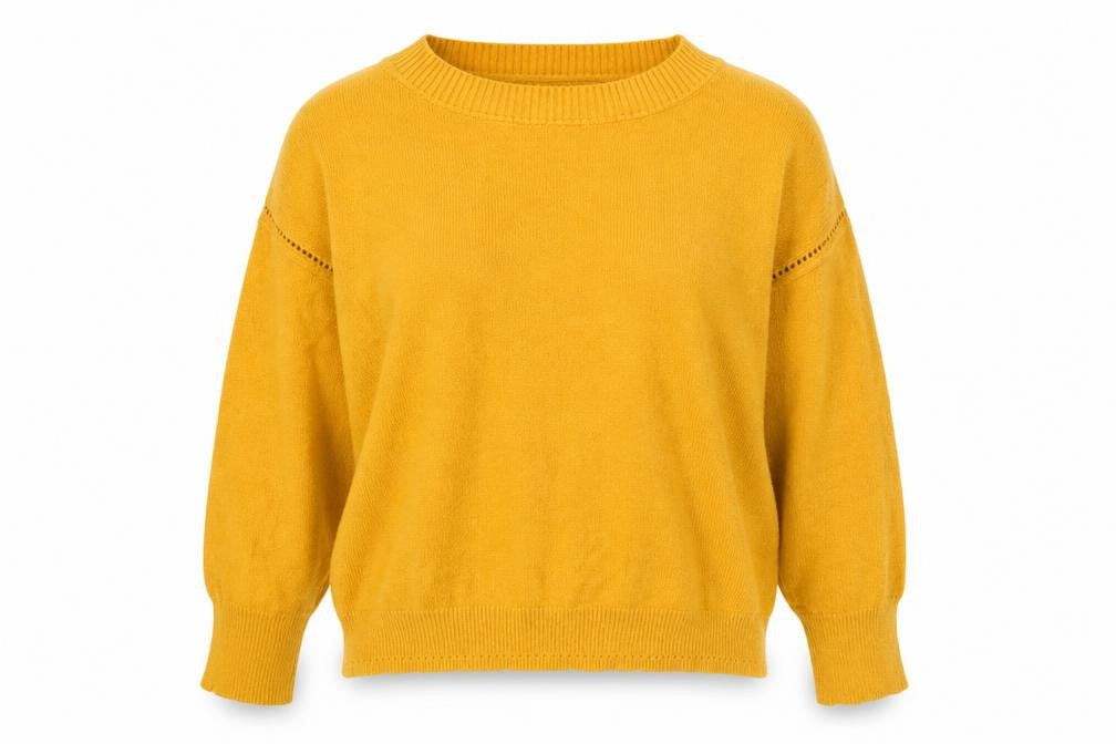 Oasis Women's Yellow XL Pullover Jumper