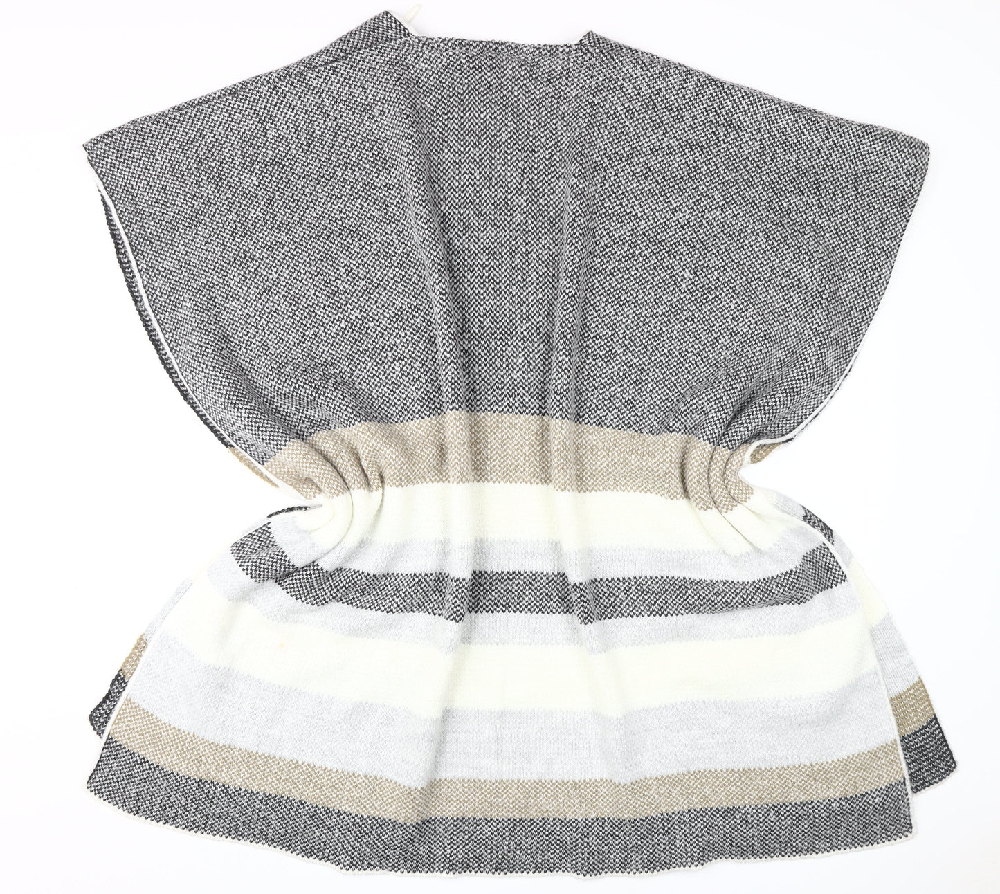 Next Women's Multicoloured Cape Jumper, Medium, Striped