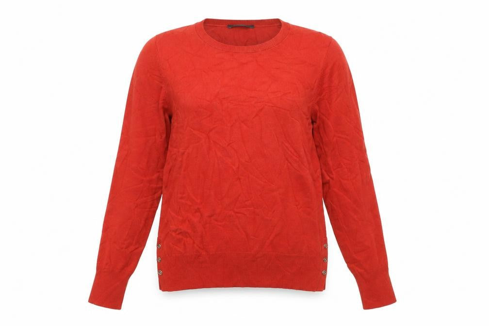 Ann Taylor Women's Red Pullover Jumper, Size S