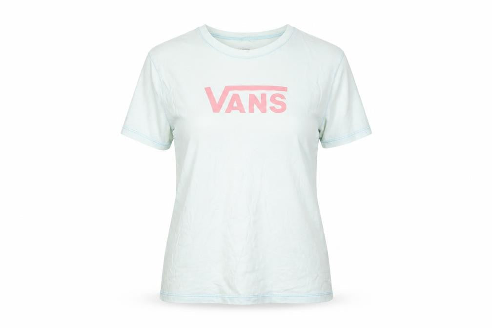 Vans Unisex White T-Shirt, Medium, Casual Basic
