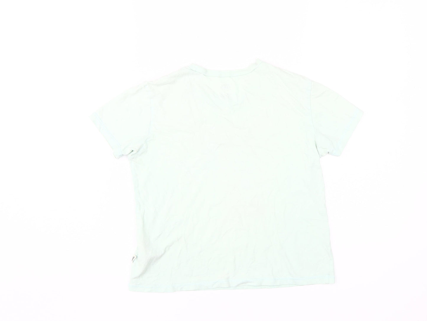 Vans Unisex White T-Shirt, Medium, Casual Basic