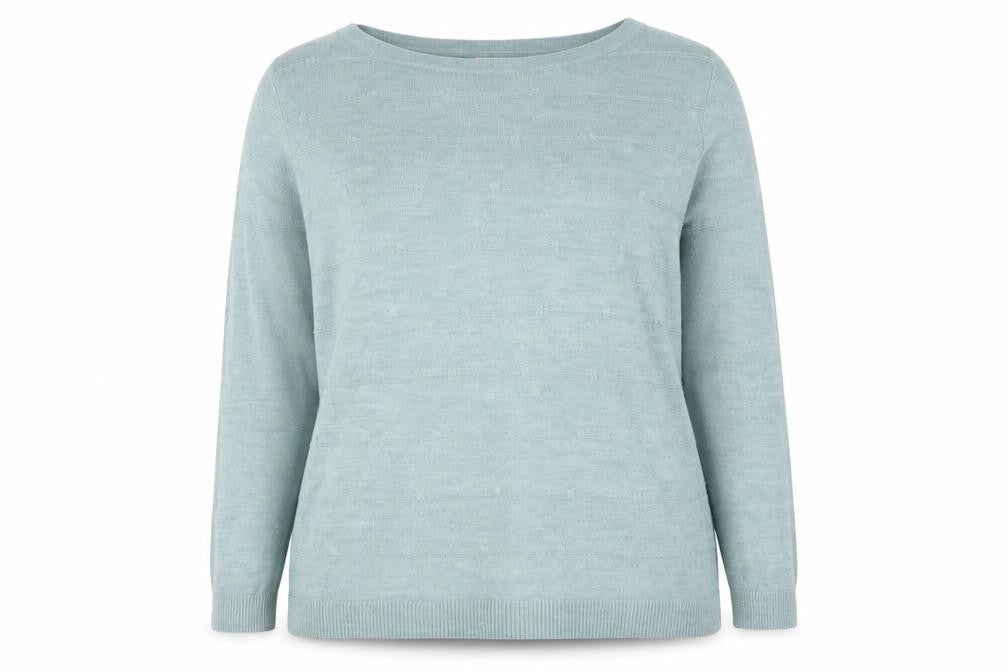 Maine Women's Blue Pullover Jumper, Size 16