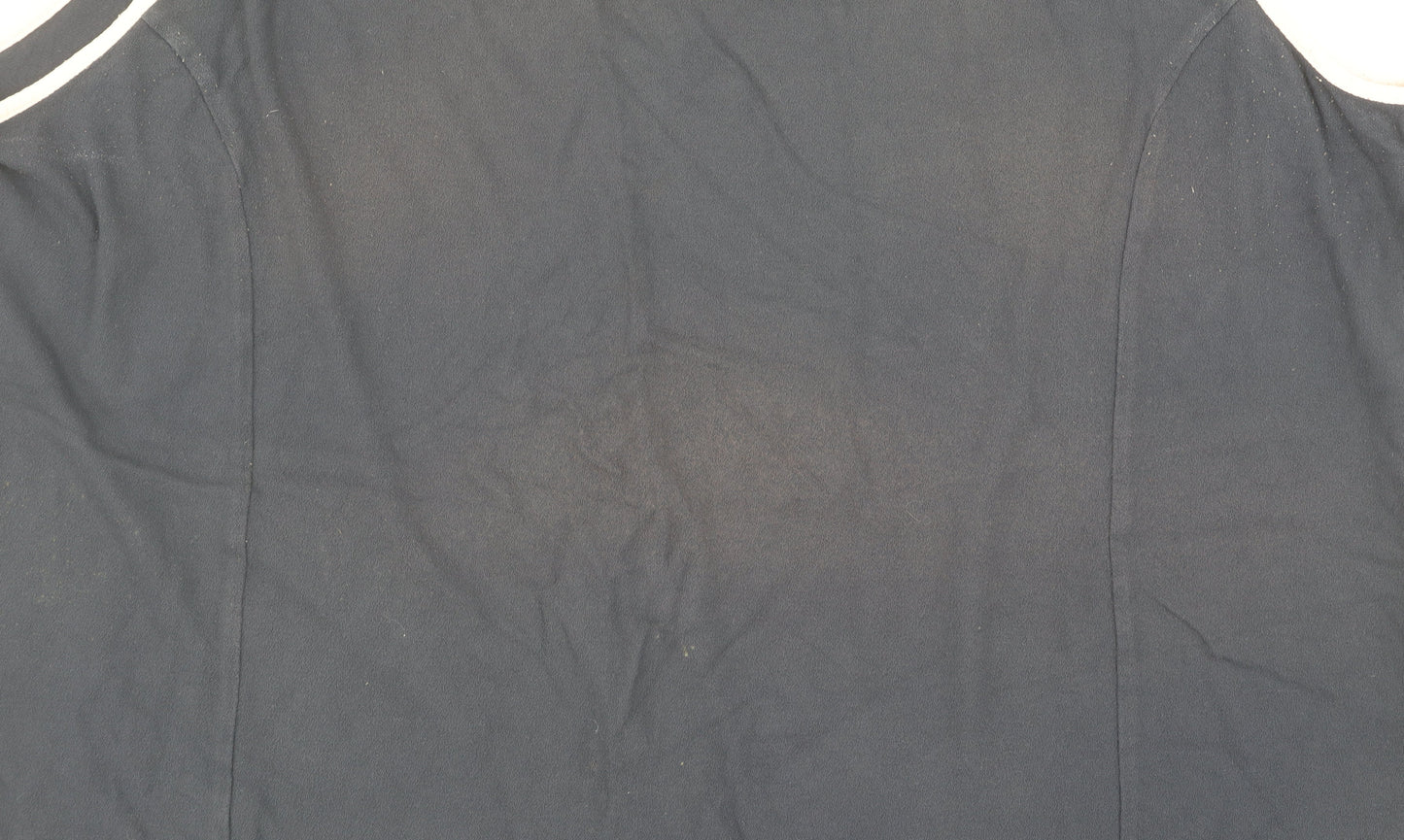 Ann Harvey Women's Blue Viscose Tank Size 24