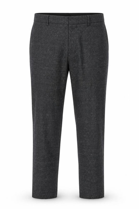 Club Monaco Men's Black Trousers, 32, Classic Fit