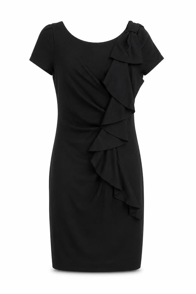 Red Herring Women's Black Sheath Dress Size 8 Party