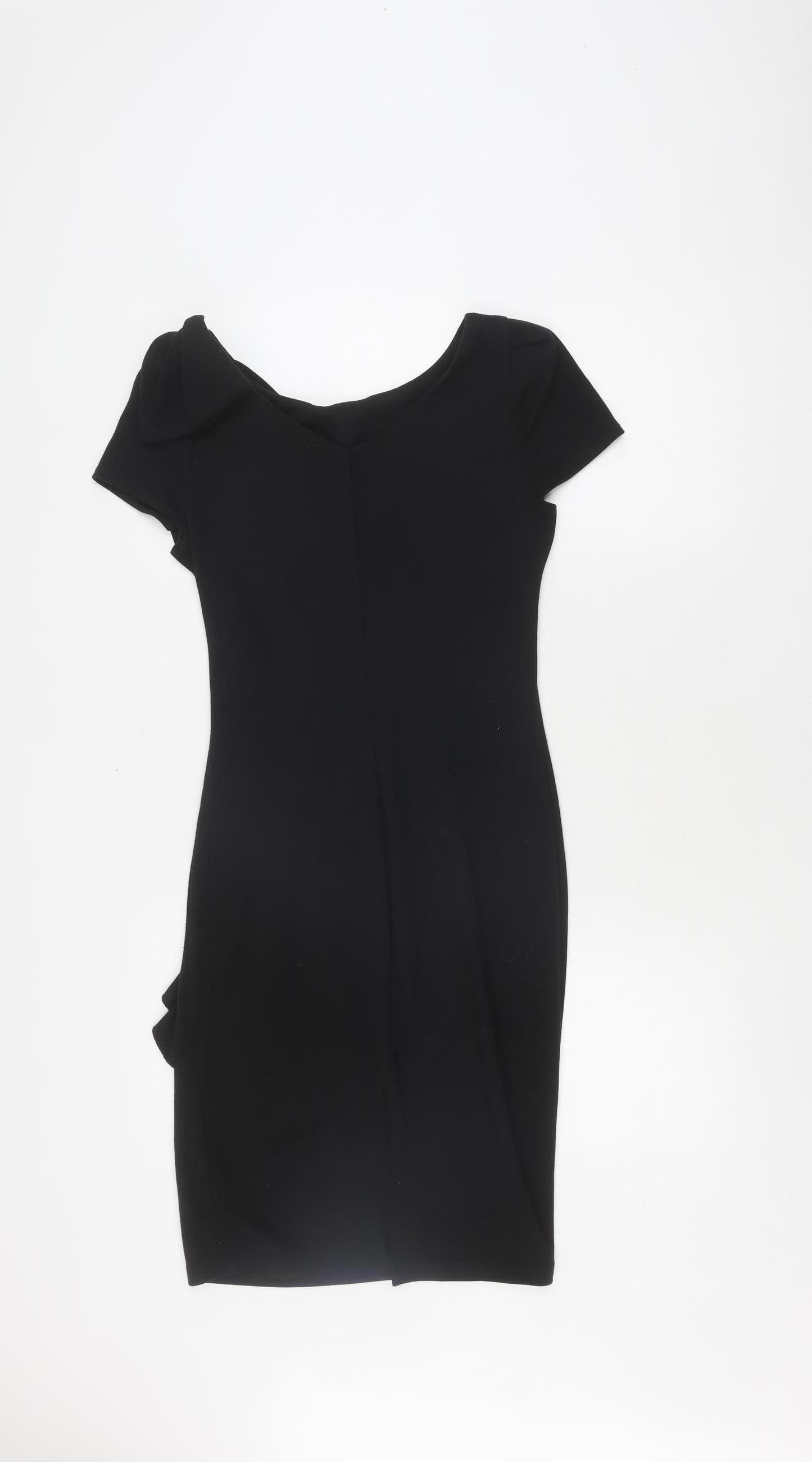 Red Herring Women's Black Sheath Dress Size 8 Party