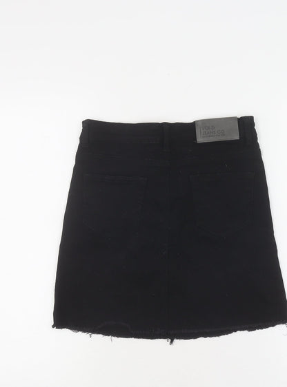 Voi Jeans Co. Women's Black Mini Skirt Size 10
