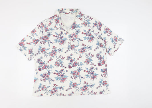 Isle Women's Multicoloured Floral Button-Up Shirt