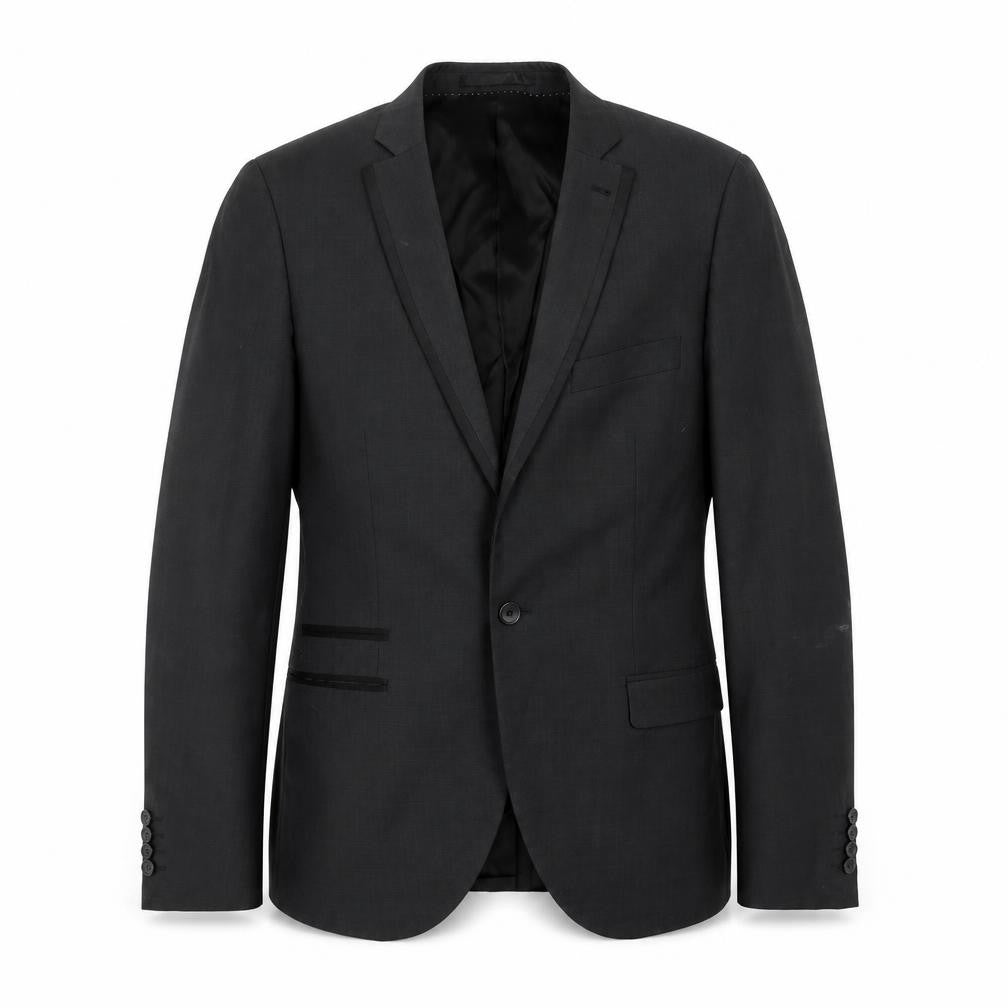Topman Men's Black Suit Jacket 38 Formal Wear