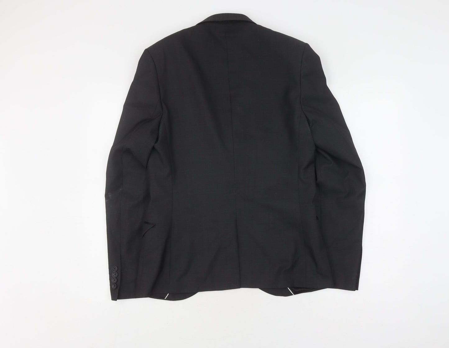 Topman Men's Black Suit Jacket 38 Formal Wear