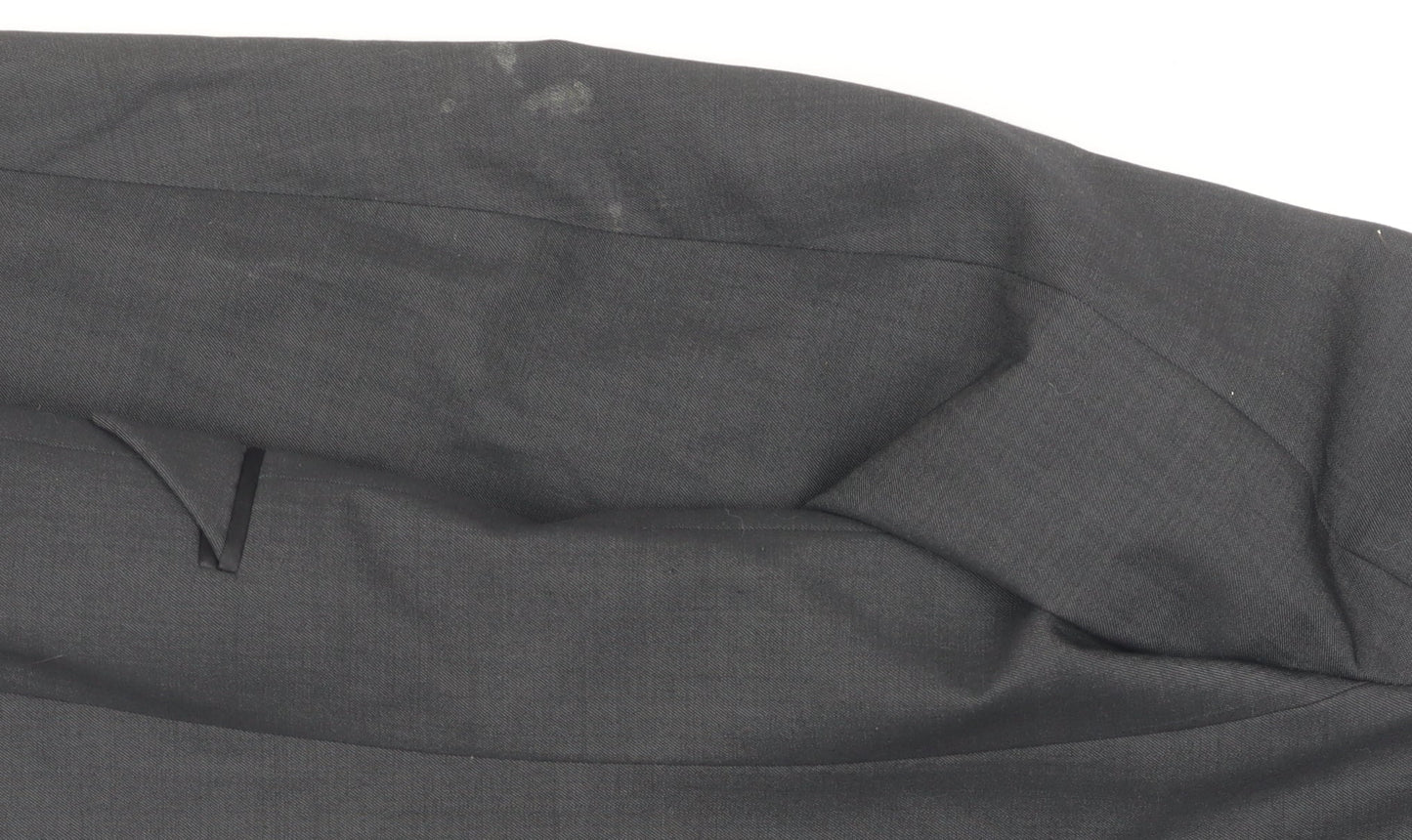 Topman Men's Black Suit Jacket 38 Formal Wear