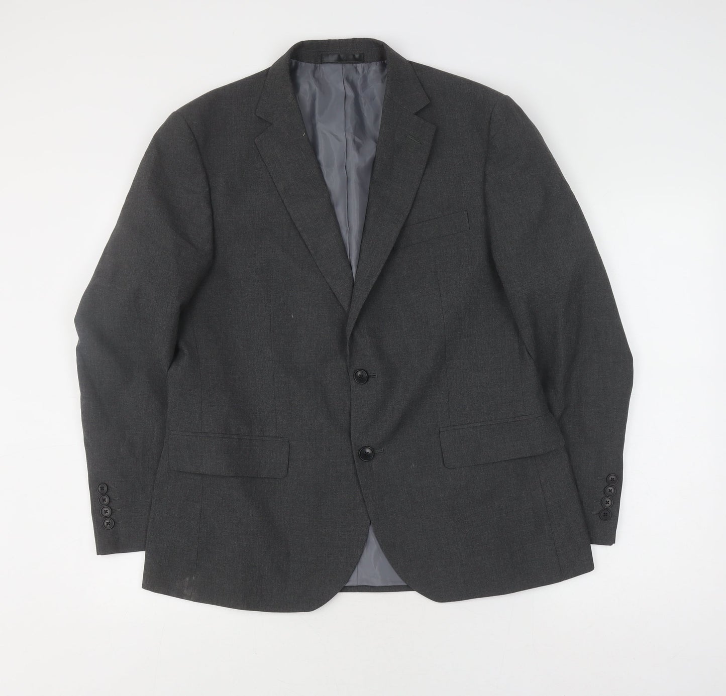 Marks and Spencer Men's Grey Suit Jacket 40 Short