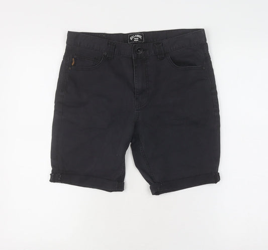Billabong Men's Black Slim Chino Shorts Size 30