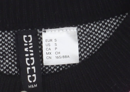 H&M Women's Multicoloured Graphic Vest S