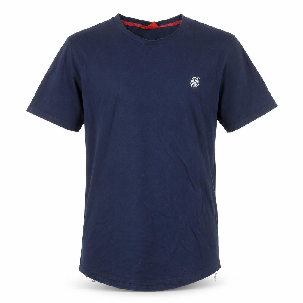 DFND Men's Blue Size L Crew Neck T-Shirt